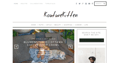 Desktop Screenshot of kouturekitten.com